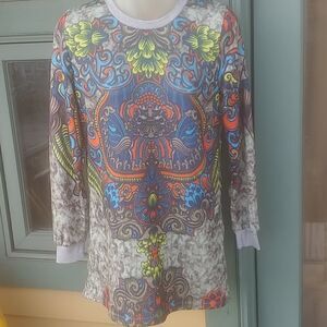 DNS Colorful Chinese Lion Design Tunic